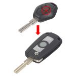 Náhradní obal vystřelovacího klíče pro vozy BMW s 3-tlačítkovým nevystřelovacím klíčem