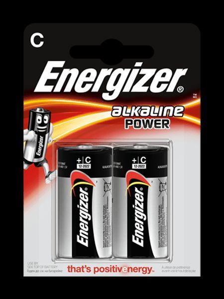 Baterie malé mono alkalická Energizer Power / blistr 2ks