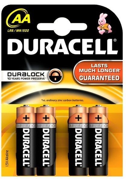 Baterie tužková alkalická Duracell blistr