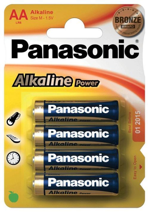Baterie tužková alkalická Panasonic Bronze blistr