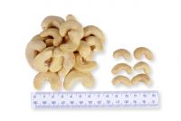 Kešu ořechy OBŘÍ WW180 natural, 1kg