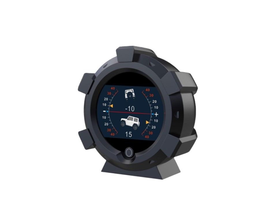 Palubní DISPLEJ 2" LCD, GPS měřič rychlosti s vestavěným víceosým gyroskopem