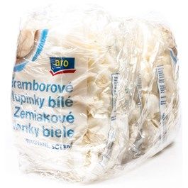 Bramborové lupínky bílé, fritované solené 5x70g