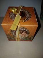 ARÔME Zelený čaj v dárkové krabičce v designu Mucha, 2 příchutě po 5 ks
