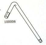 imbusový klíč IKEA L - formovací nástroj 3mm