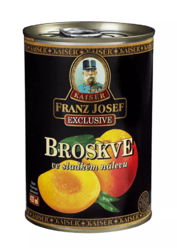 Broskve ve sladkém nálevu 425ml