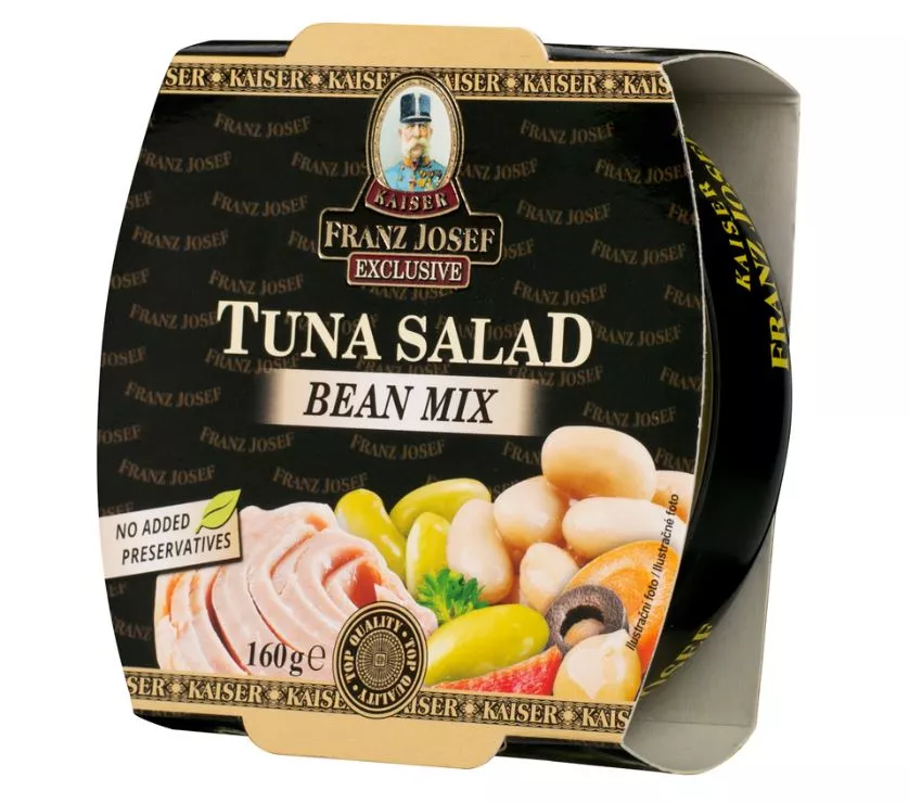 Salát tuňákový s fazolemi mix 160g
