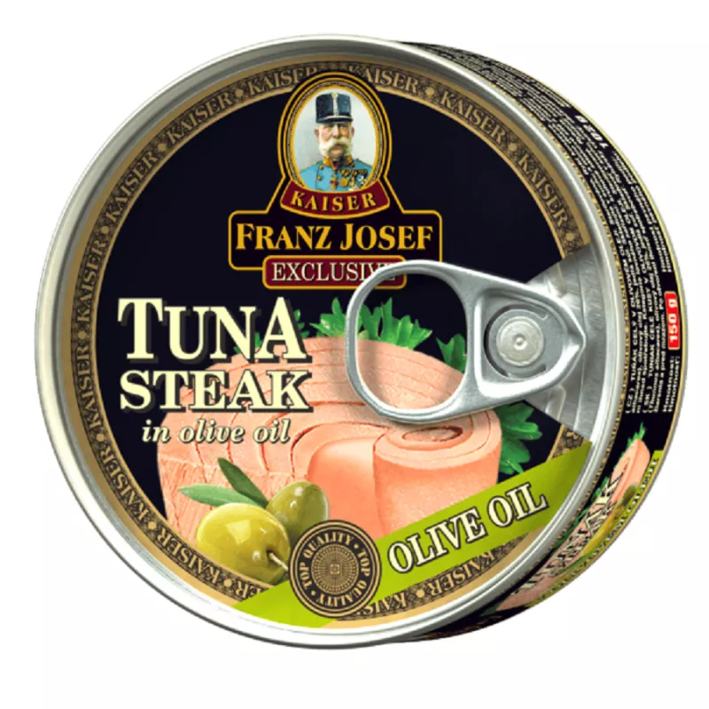 Tuňák steak v olivovém oleji 150 g