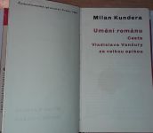 Umění románu: cesta Vladislava Vančury za velkou epikou Milan Kundera