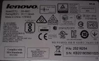klávesnice na díly Lenovo SK-8861