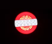 LED světlo zadní sdružená, 12-24V, ECE, ø122mm