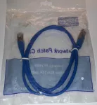 Síťový kabel 1m - propojovací Datacom CAT5E FTP modrý