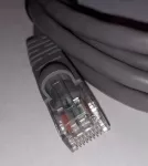 Patch kabel / RJ45-RJ45 / šedý Dintek UTP