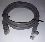 Patch kabel / RJ45-RJ45 / šedý Dintek UTP