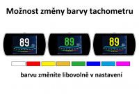 Palubní DISPLEJ 3" LCD, OBDII, FULL