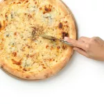 Kráječ na pizzu nerez