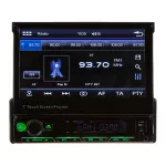 1DIN DAB / FM autorádio s výsuvným 7" LCD, Mirror link, Bluetooth, SD/DUAL-USB/RDS/ČESKÉ MENU