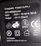 Nabíječka Alcatel 3DS 06568 AAAA 12V 500mA