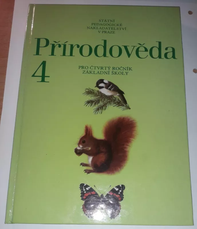 Přírodověda pro čtvrtý ročník základní školy 1989