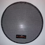 plechový kryt auto reproduktoru průměr 170mm