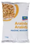 Arašídy pražené nesolené Argentina 1 kg