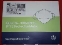 DONGMENG respirátor KN95 s nanofiltrem, bílý (20 ks) expirace do 7/7 2022