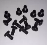 šroub 3x7mm s půlkulatou hlavou 6mm