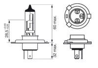 Žárovka H4 Plus 120 Gigalight