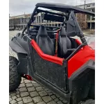 25" zvukový systém na ATV, UTV, golfový vozík, loď, USB, AUX, BT, černé