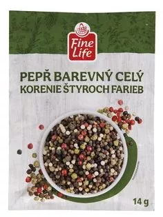 Pepř barevný celý 5 x 14 g