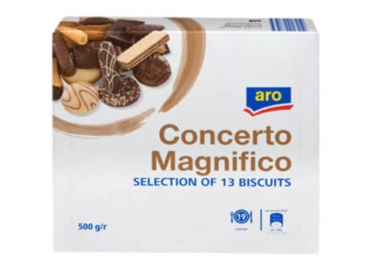 Concerto Magnifico Směs 13 druhů sušenek 500 g