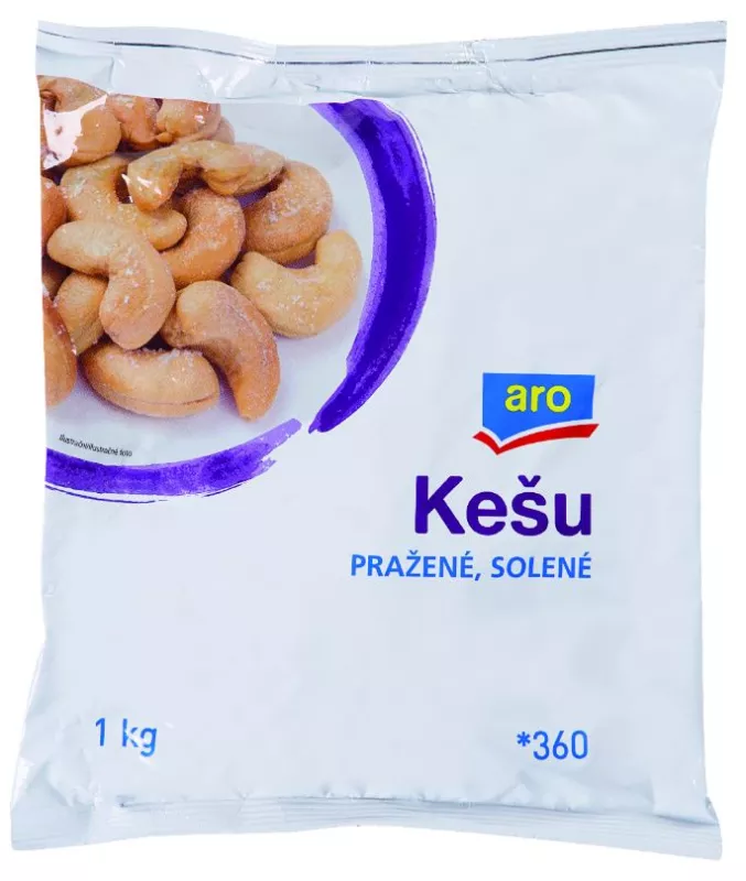 Kešu pražené solené 1 kg