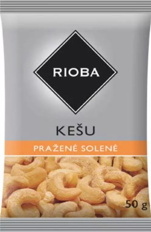 Kešu pražené solené 6x50 g