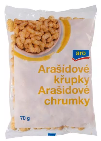 Křupky arašídové 30 x 70 g