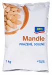 Mandle pražené solené *70/5 1 kg