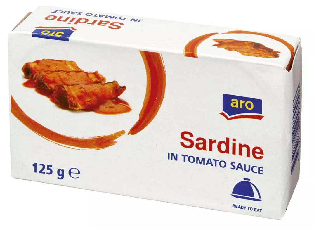 Sardinky v tomatě 5 x 125 g