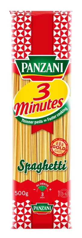 Spaghetti těstoviny 500 g Panzani 3 minuty