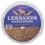 LEKSANDS KNÄCKEBRÖD Žitný křupavý chléb, kulatý, originál, 415 g