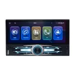 1DIN autorádio s 6,8" LCD/3x USB/Blutooth/CarPlay/AndroidAuto/Mirrorlink