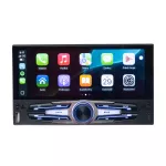 1DIN autorádio s 6,8" LCD/3x USB/Blutooth/CarPlay/AndroidAuto/Mirrorlink