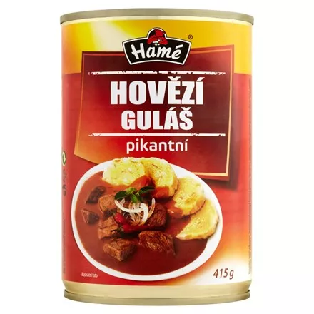 Hovězí guláš pikant hotové jídlo 415 g