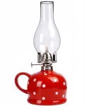 Keramická olejová lampa 28,5 cm 530 ml