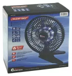 Ventilátor SILENT 210mm AKU nabíjecí 2000mAh s osvětlením klips